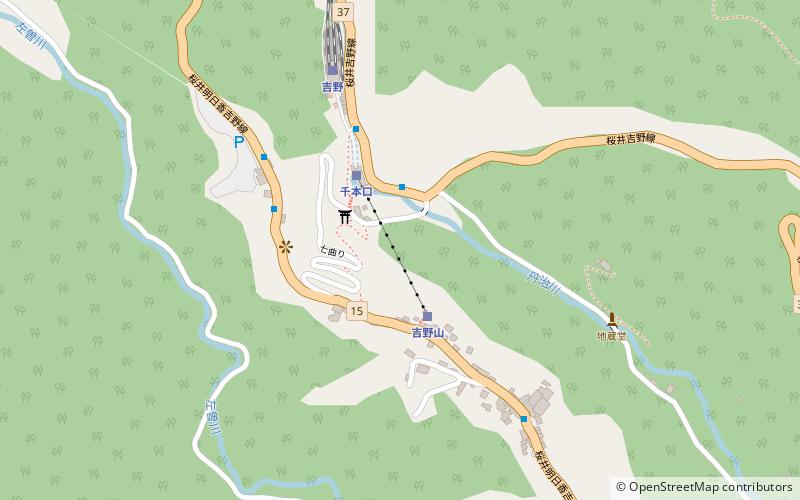 Yoshino Ropeway location map