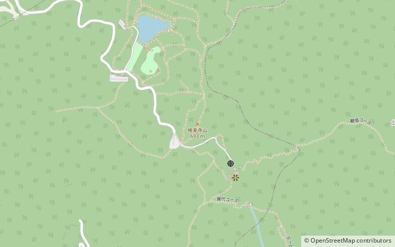 mount gokurakuji hiroshima location map