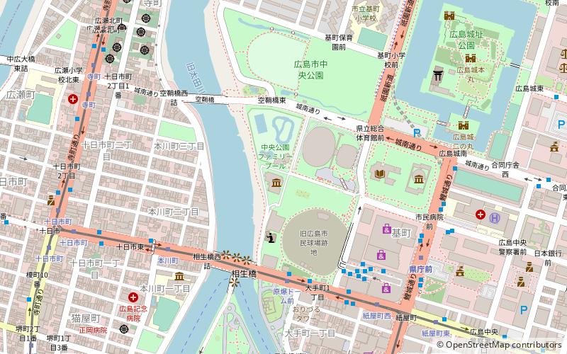 Hiroshima Children's Museum location map