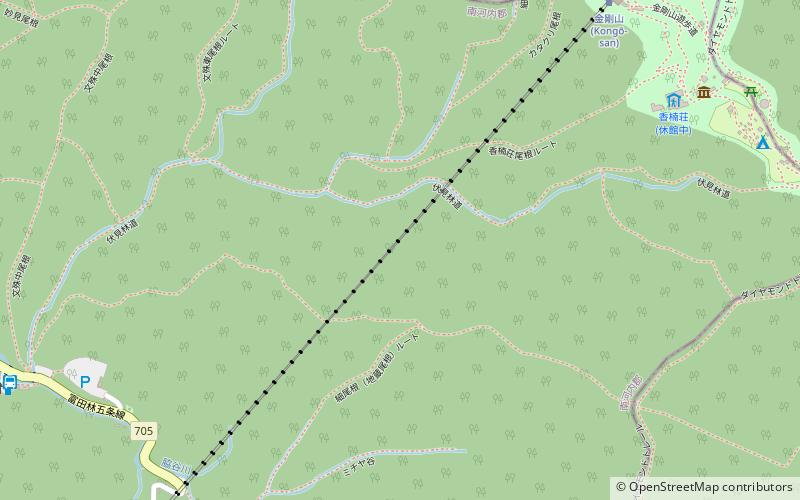 Mount Kongo Ropeway location map