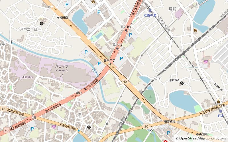 Kaizuka location map
