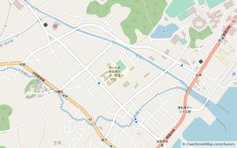 Kansai University of Nursing and Health Sciences location map