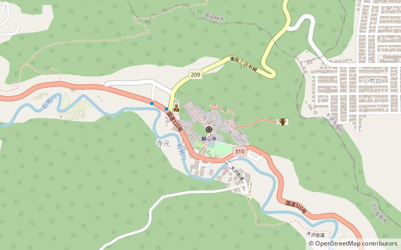 Kanshin-ji location map
