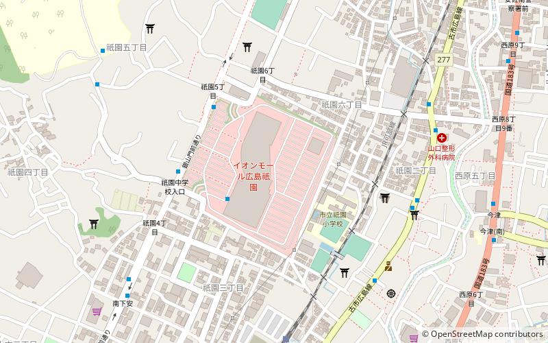 Aeon Mall Hiroshimagion location map