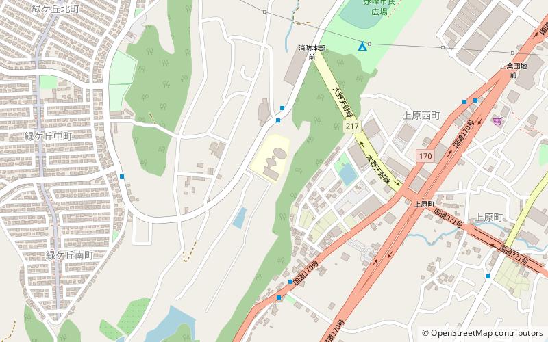 Osaka Chiyoda Junior College location map