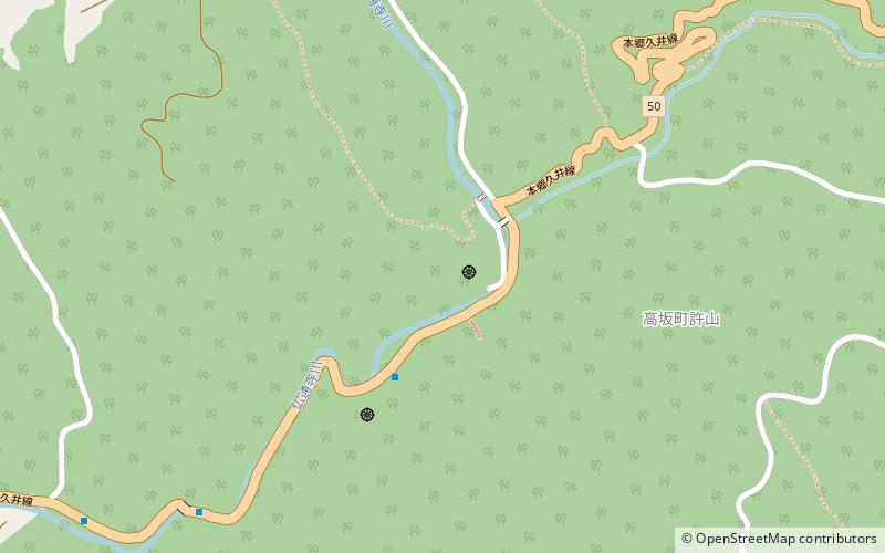 Buttsū-ji location map