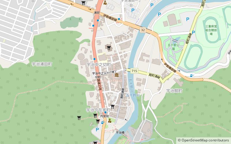 Okage Yokocho Ancient Street location map