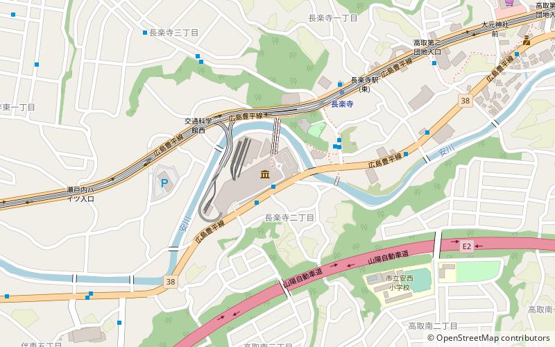 Hiroshima City Transportation Museum location map