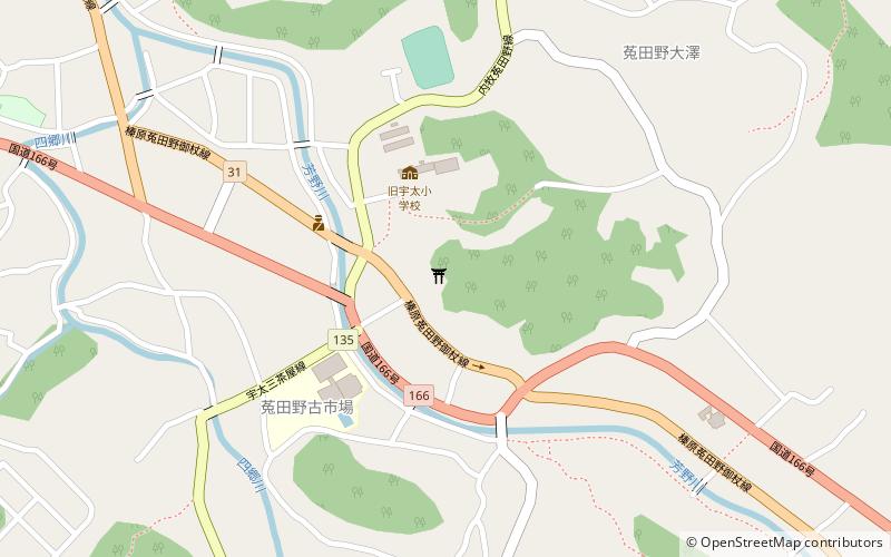 Uda Mikumari Shrine location map