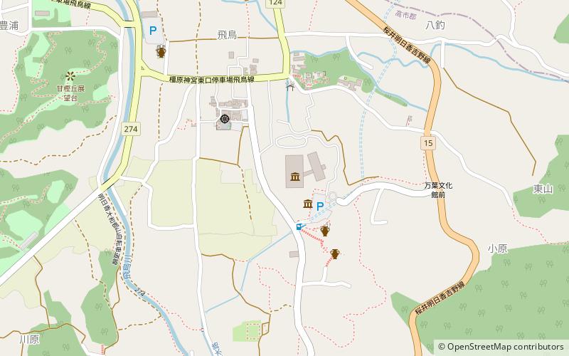 Nara Prefecture Complex of Man'yo Culture location map