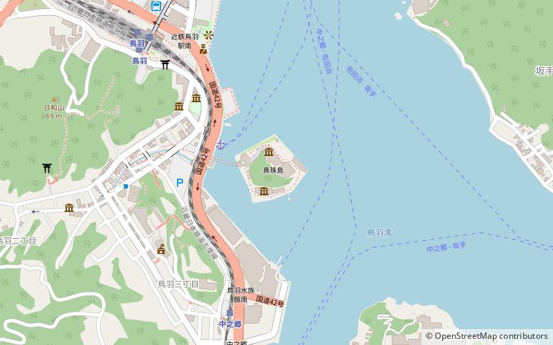 Mikimoto Pearl Island location map