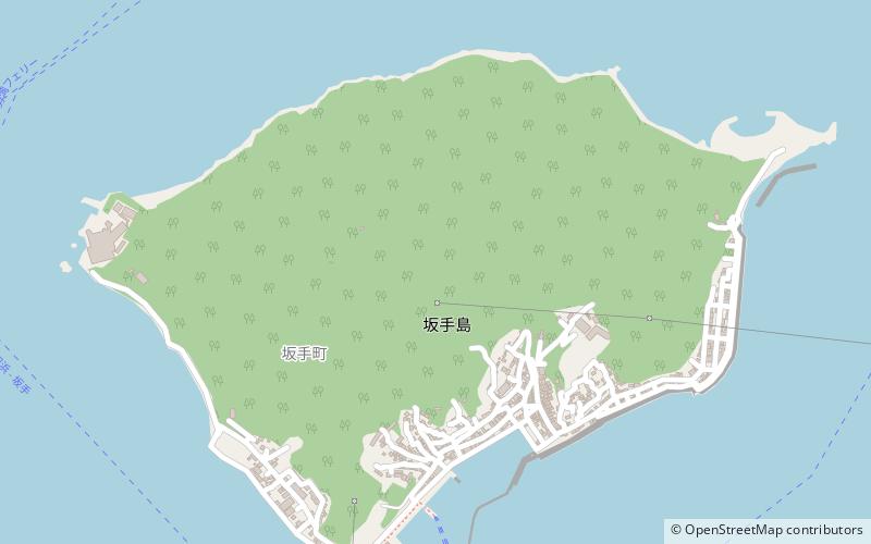 Sakatejima location map