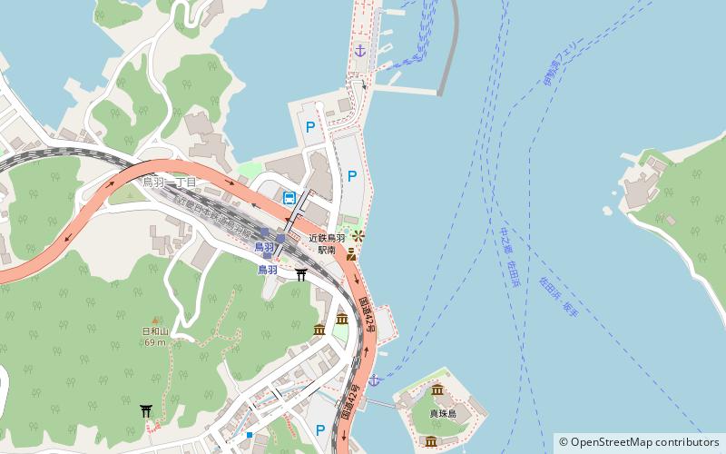sadahamahigashi park toba location map