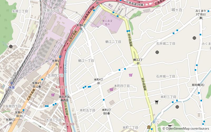 Fuchū location map