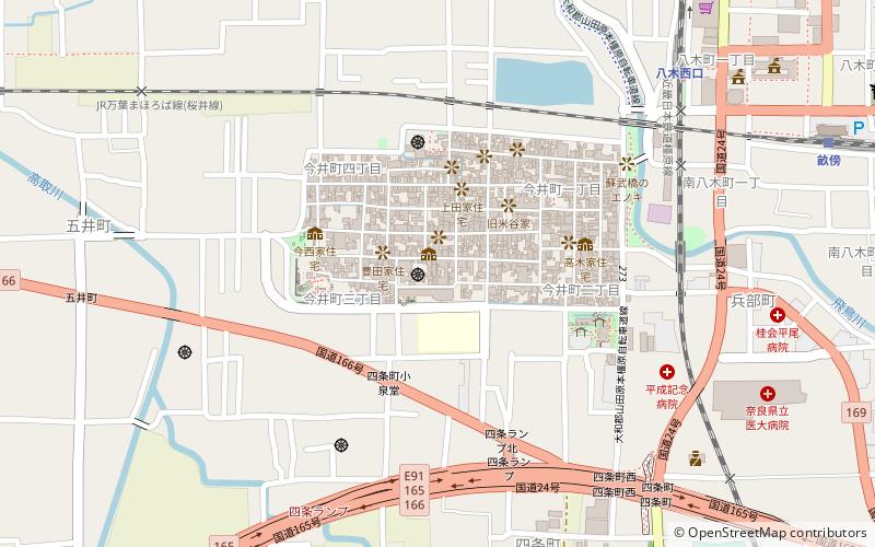 shonen ji temple kashihara location map