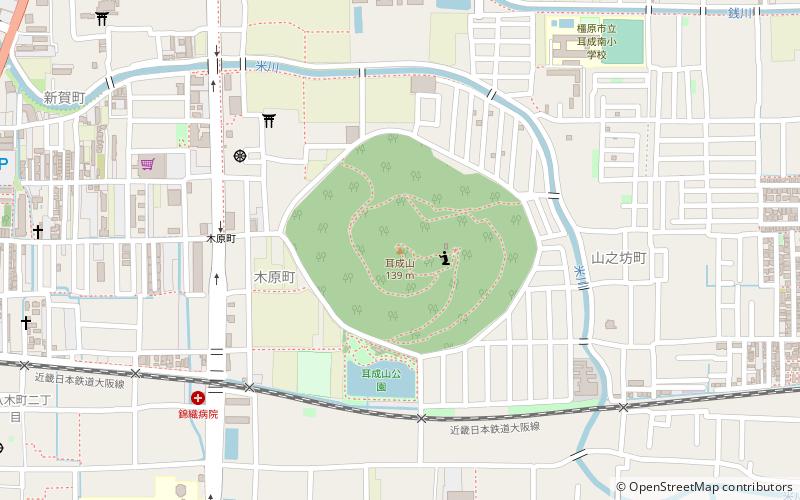 Mount Miminashi location map