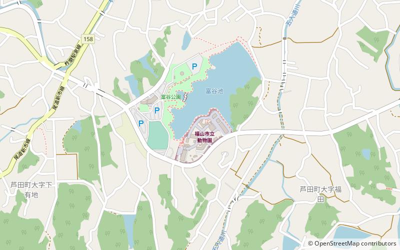 Fukuyama City Zoo location map