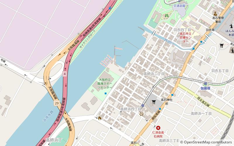 Takaishi location map
