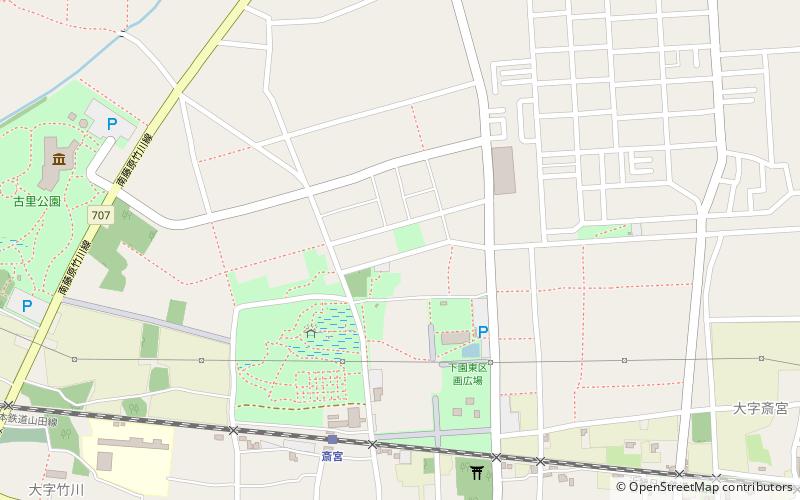 Saikū location map