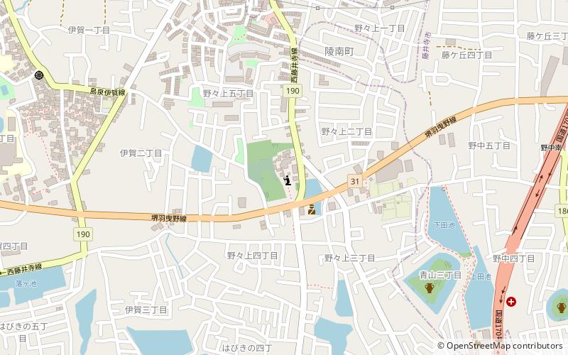 Yachū-ji location map