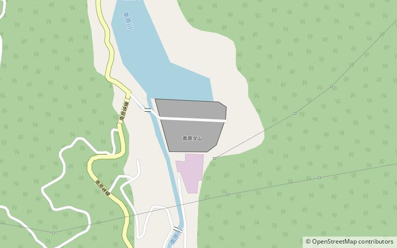 Nabara Dam location map