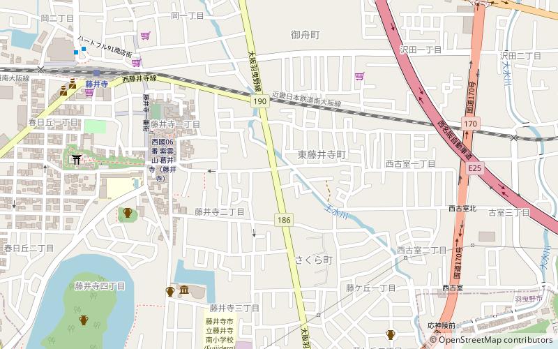 Fujiidera location map