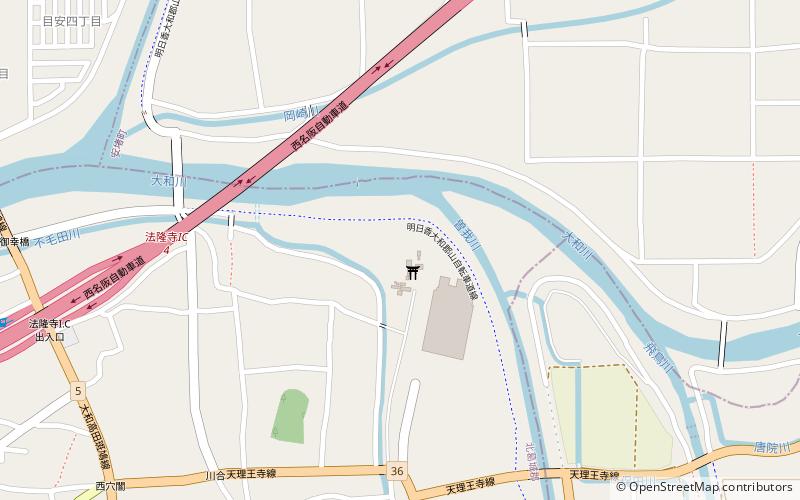 Hirose Shrine location map