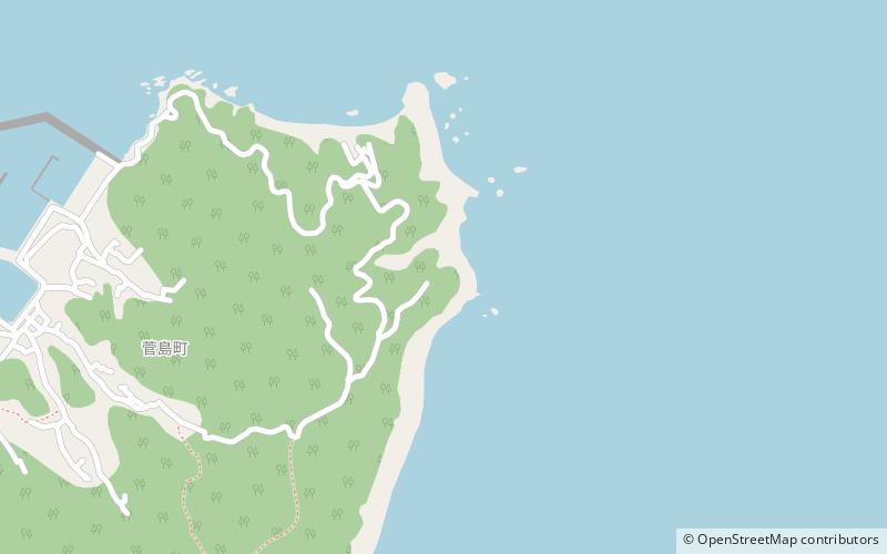 Sugashima Lighthouse location map