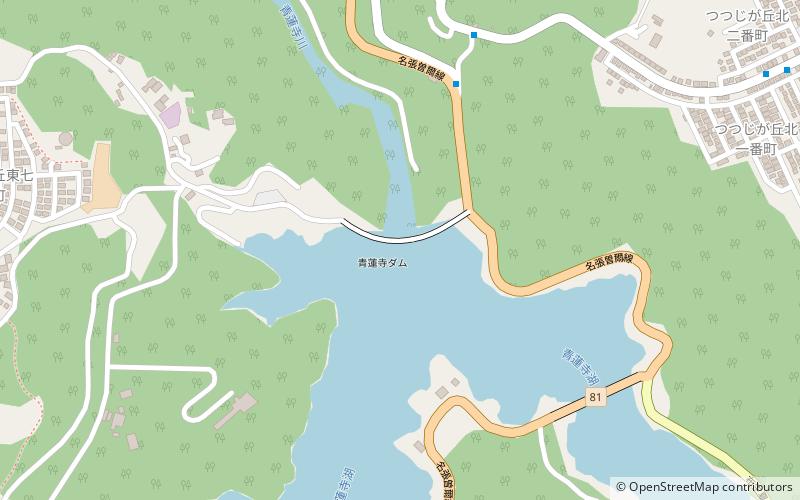 Shorenji Dam location map