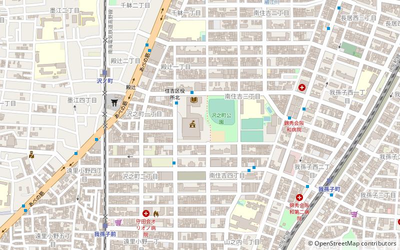 Sumiyoshi location map