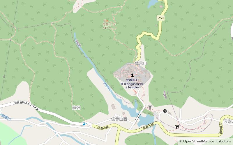 Shigisan Gyokuzōin location map