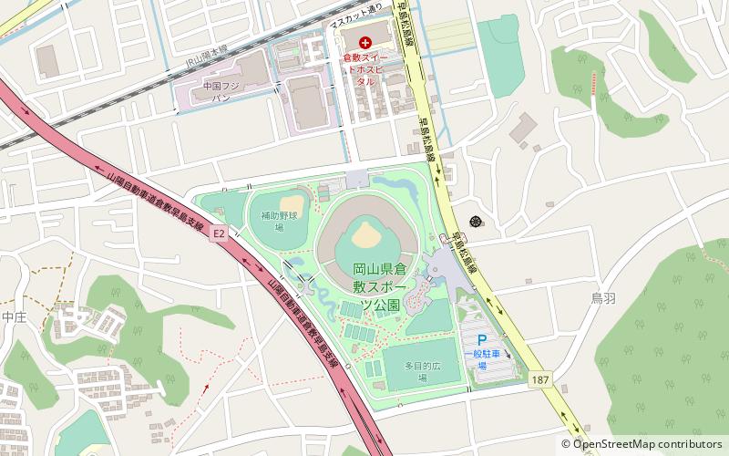 Muscat Stadium location map
