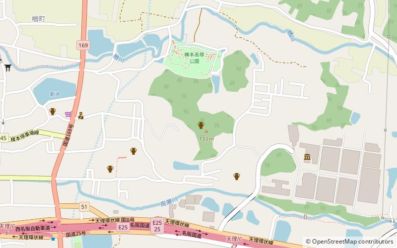 Tōdaijiyama Sword location map