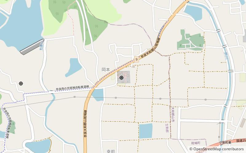 Hokki-ji location map