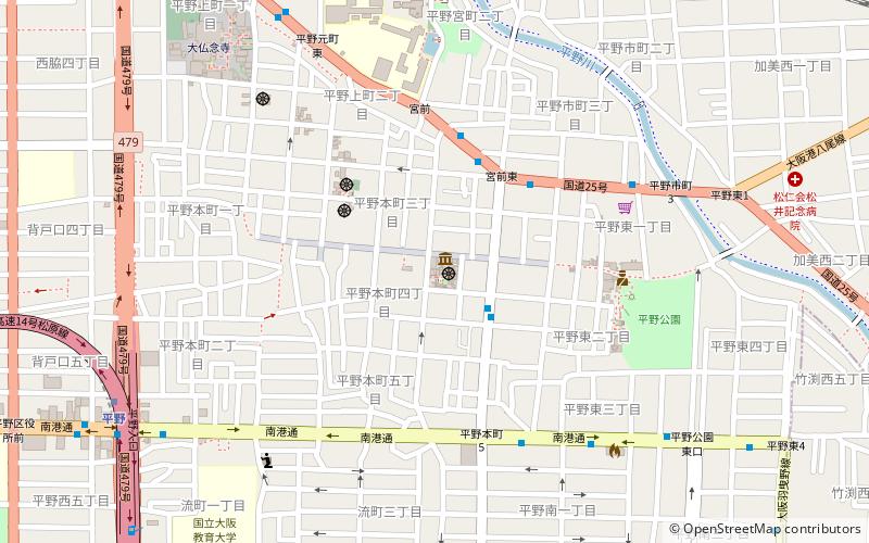 Senkō-ji location map