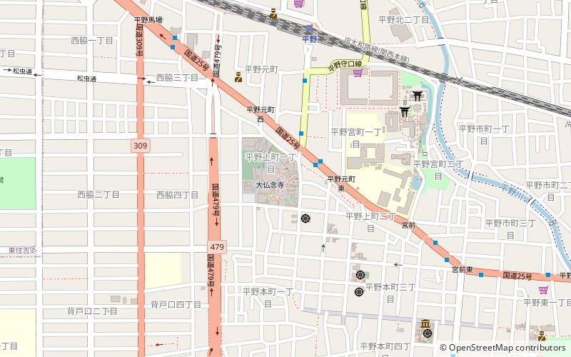 Dainenbutsu-ji location map