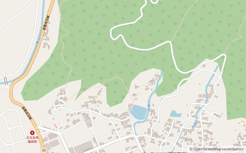 Distrito de Oda location map