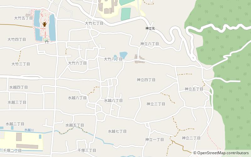 Atagozuka Kofun location map