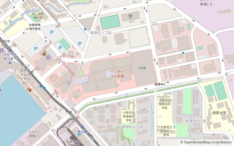 Intex Osaka location map