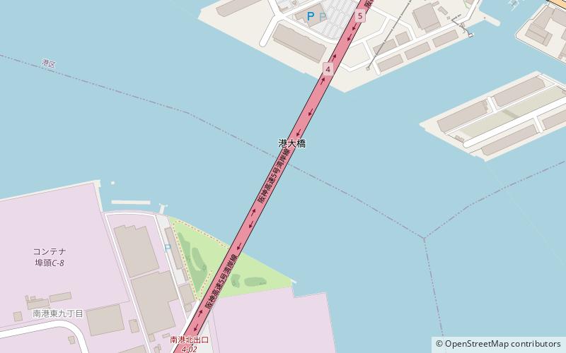 Pont de Minato location map