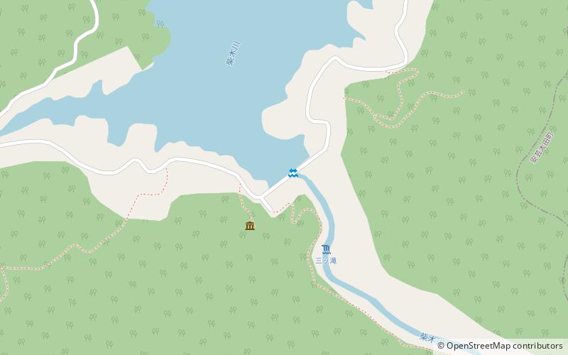 Tarudoko Dam location map
