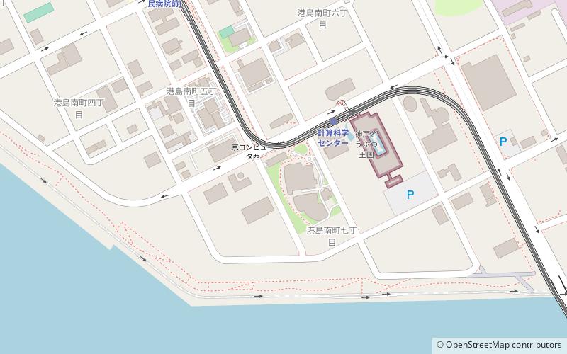K computer location map