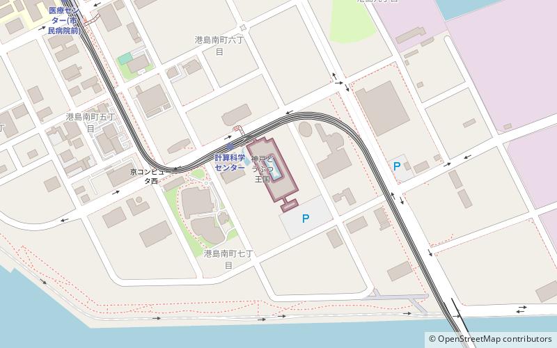Kobe Animal Kingdom location map
