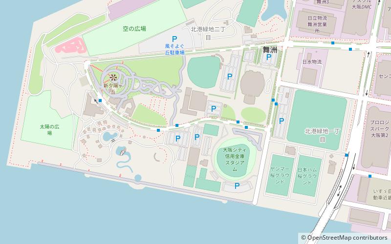 maishima sports island osaka location map