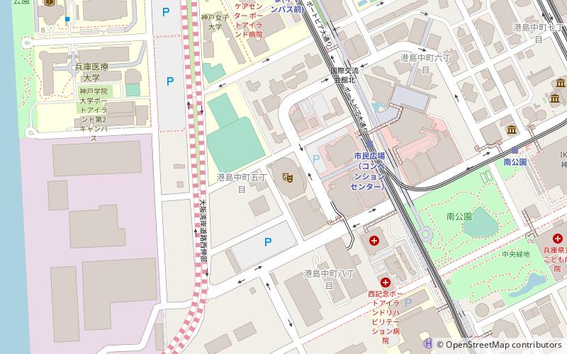 World Memorial Hall location map