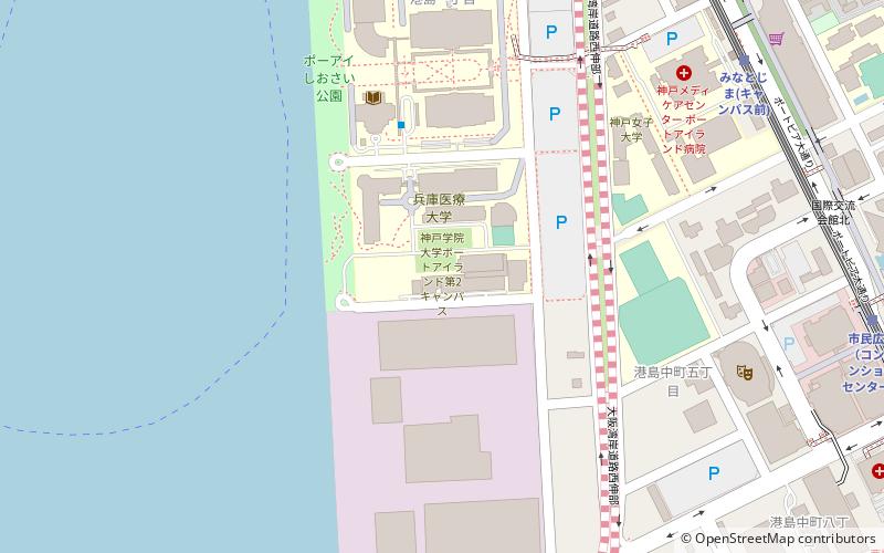 Kobe Shukugawa Gakuin University location map