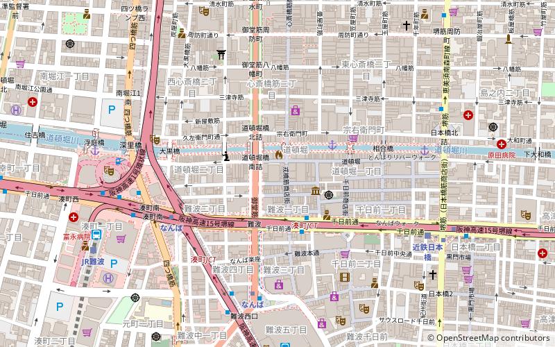 Osaka Shochiku‑za location map