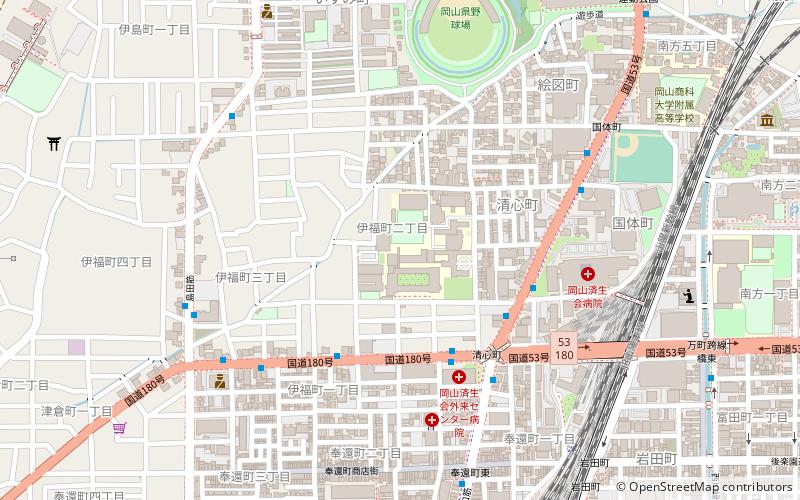 Université Notre Dame Seishin location map
