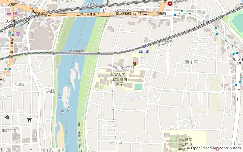 Shujitsu University location map