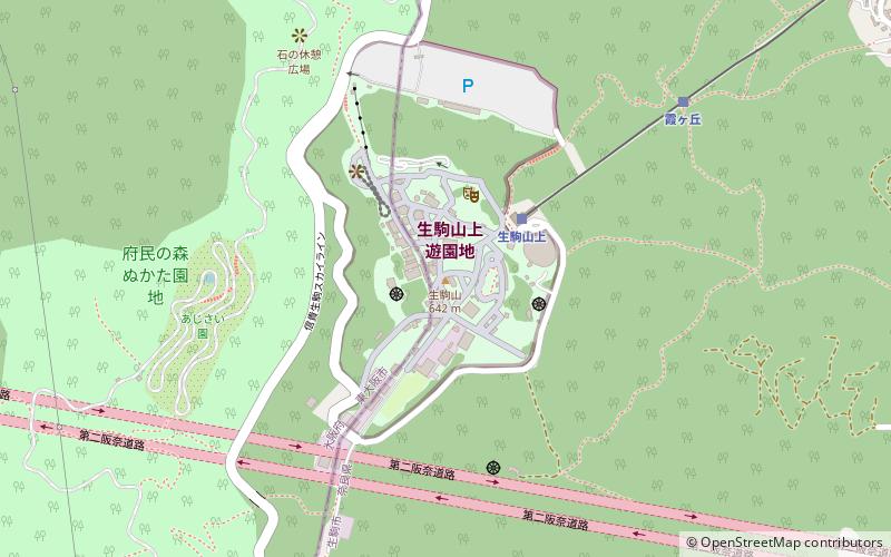 Mount Ikoma location map